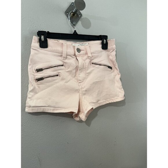 Abercrombie And Fitch Shorts Women 6 Pink Stretchy - Picture 2 of 9